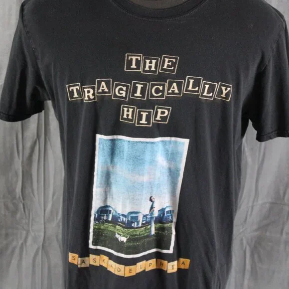 Band Shirt- Tragically Hip Saskadelphia - Men's Large - Picture 2 of 7